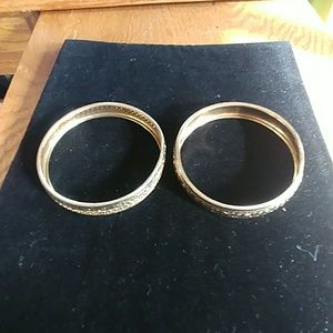 Set of 2 Gold Bangles